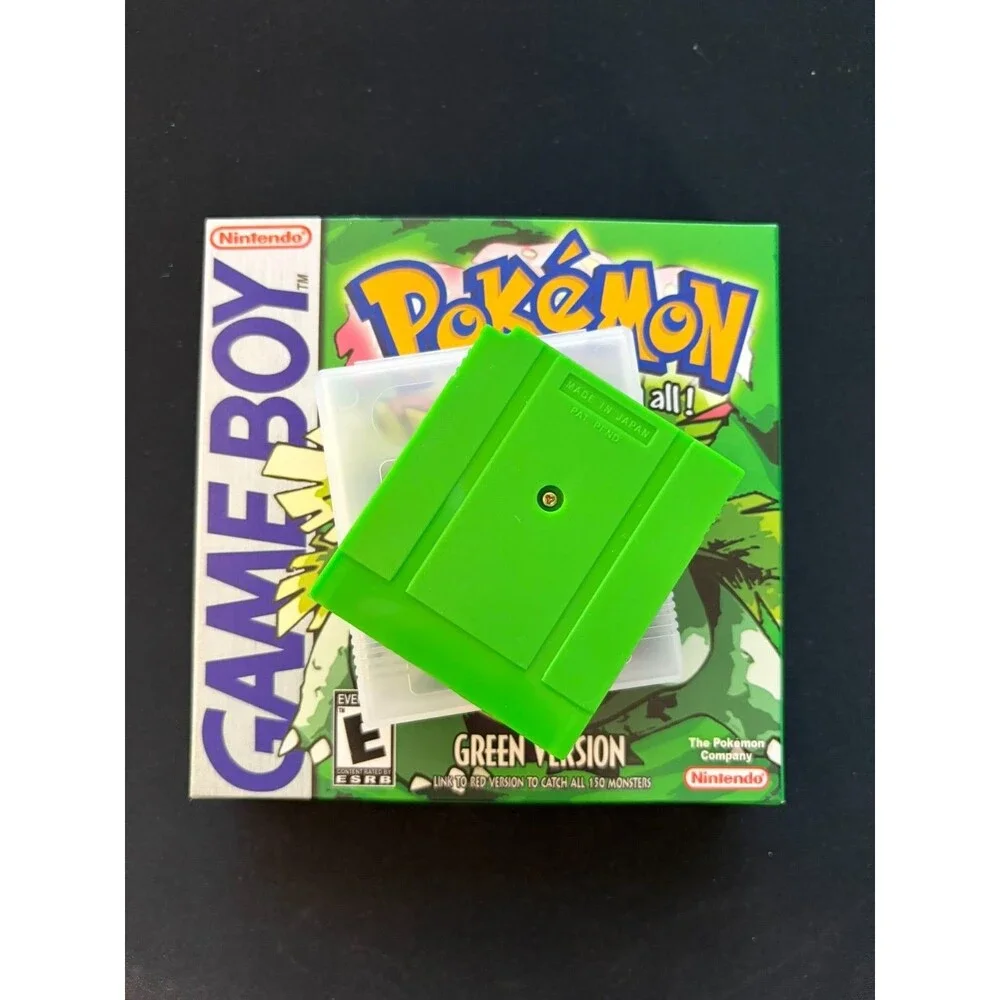 NEW RARE Pokémon Green Version GBC Cartridge Only Tested Saves FAST SHIP